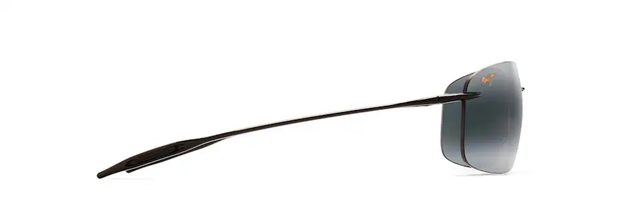 Maui Jim Breakwall Gloss Black Neutral Grey Polarized Sunglasses