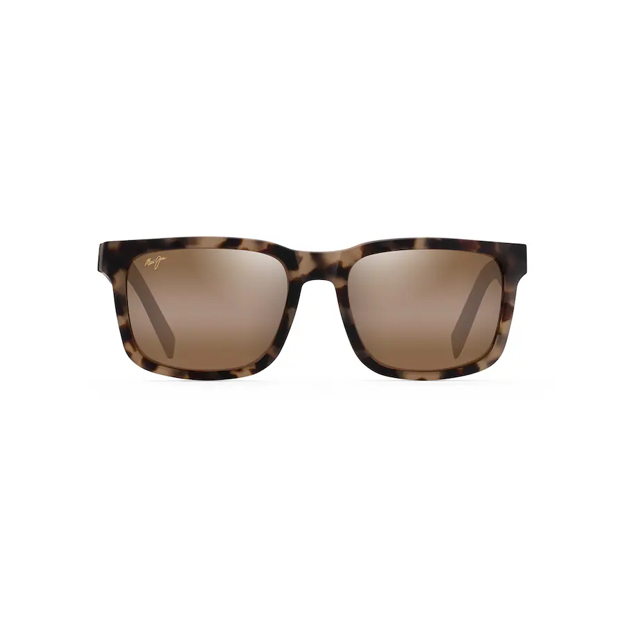 Maui Jim Stone Shack Matte Havana Tortoise with Tan tips HCL Bronze Polarized Sunglasses