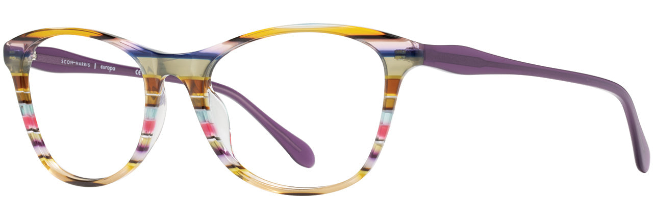 EUROPA EYEWEAR SCOTT HARRIS 542 Amber Multi-1 53