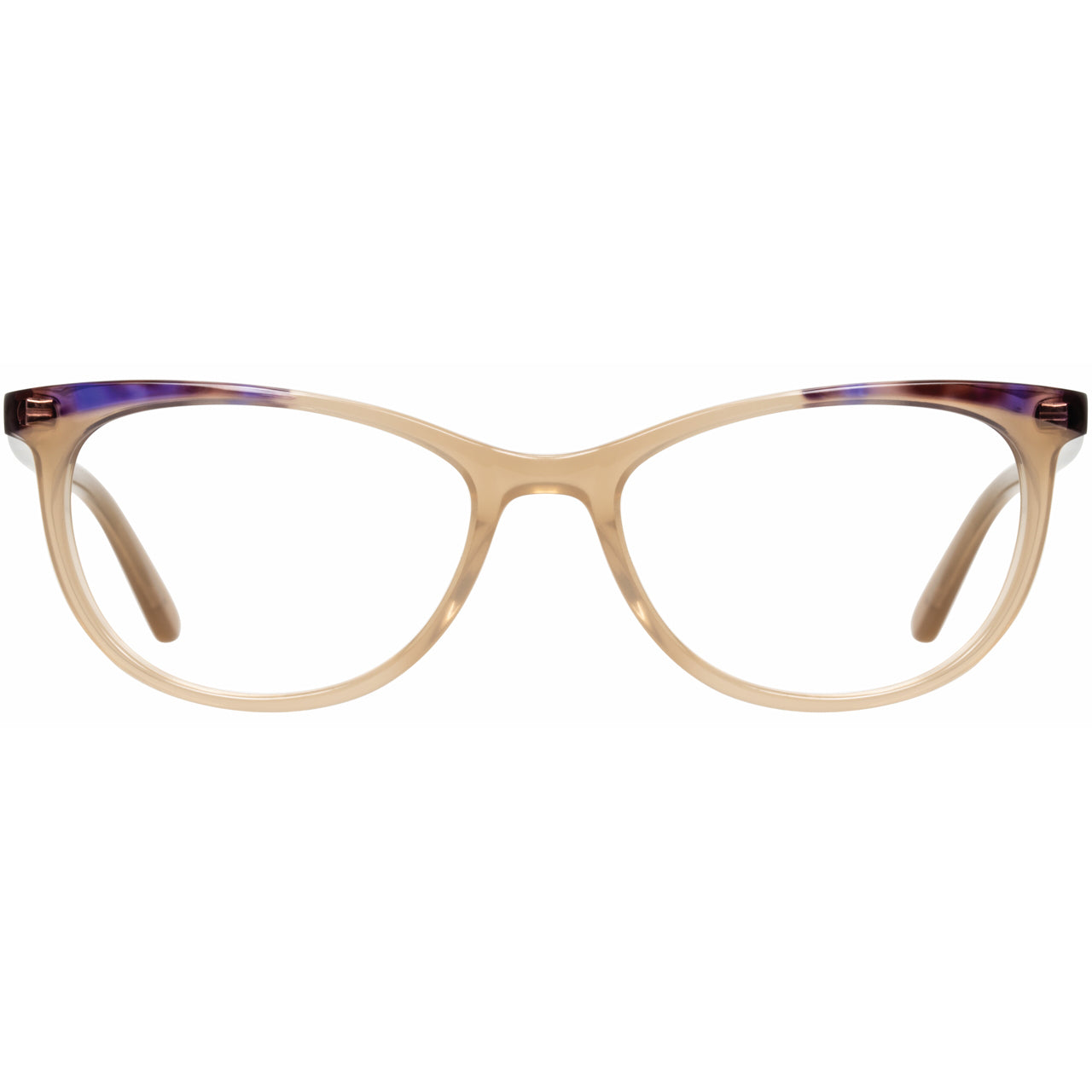EUROPA EYEWEAR SCOTT HARRIS 642 Warm Sand / Purple Demi-2 49 Small Petite