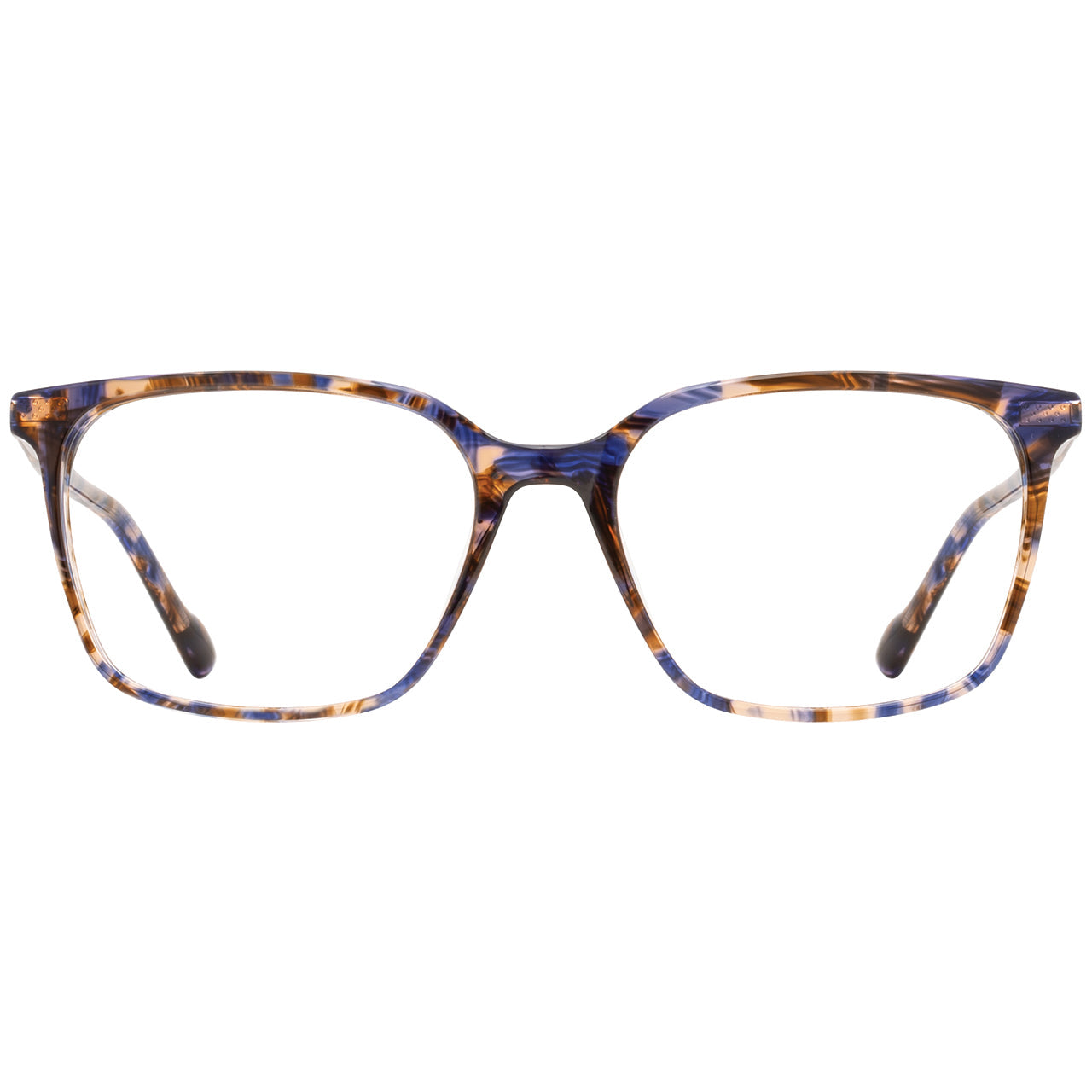 EUROPA EYEWEAR SCOTT HARRIS SHX-017 Cocoa Blue Demi / Rose Gold-1 55