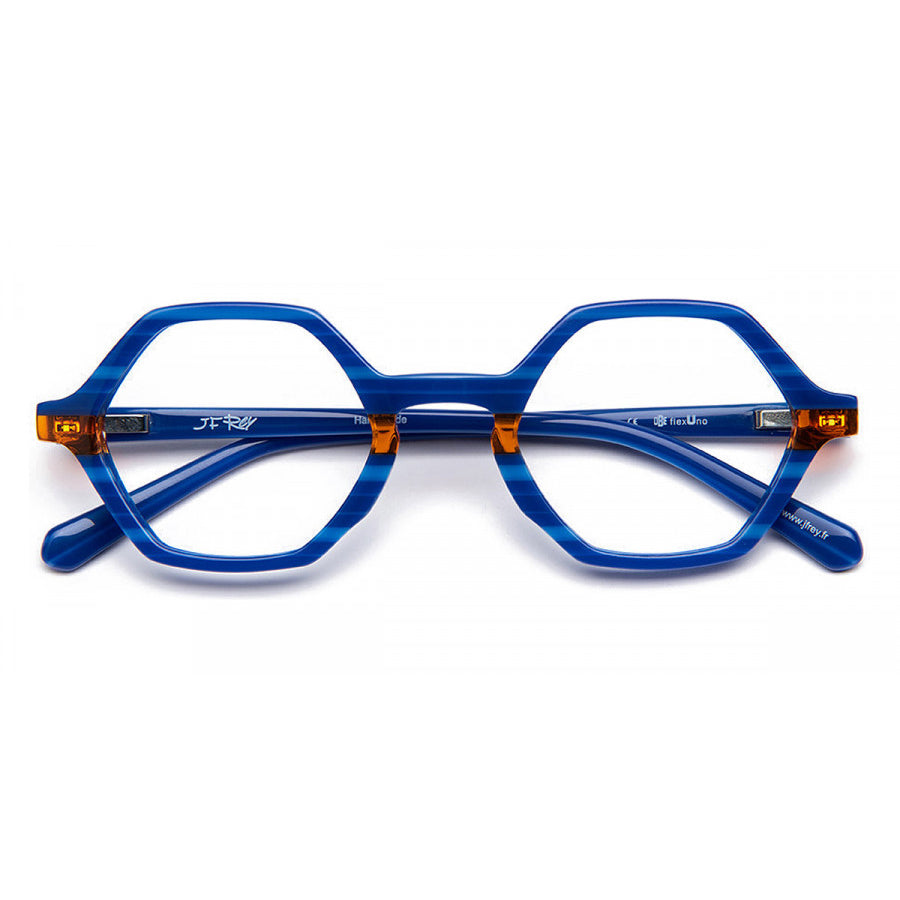 J.F. REY KIDS & TEENS FLASH 2960 BLEU LIGNE ORANGE 43