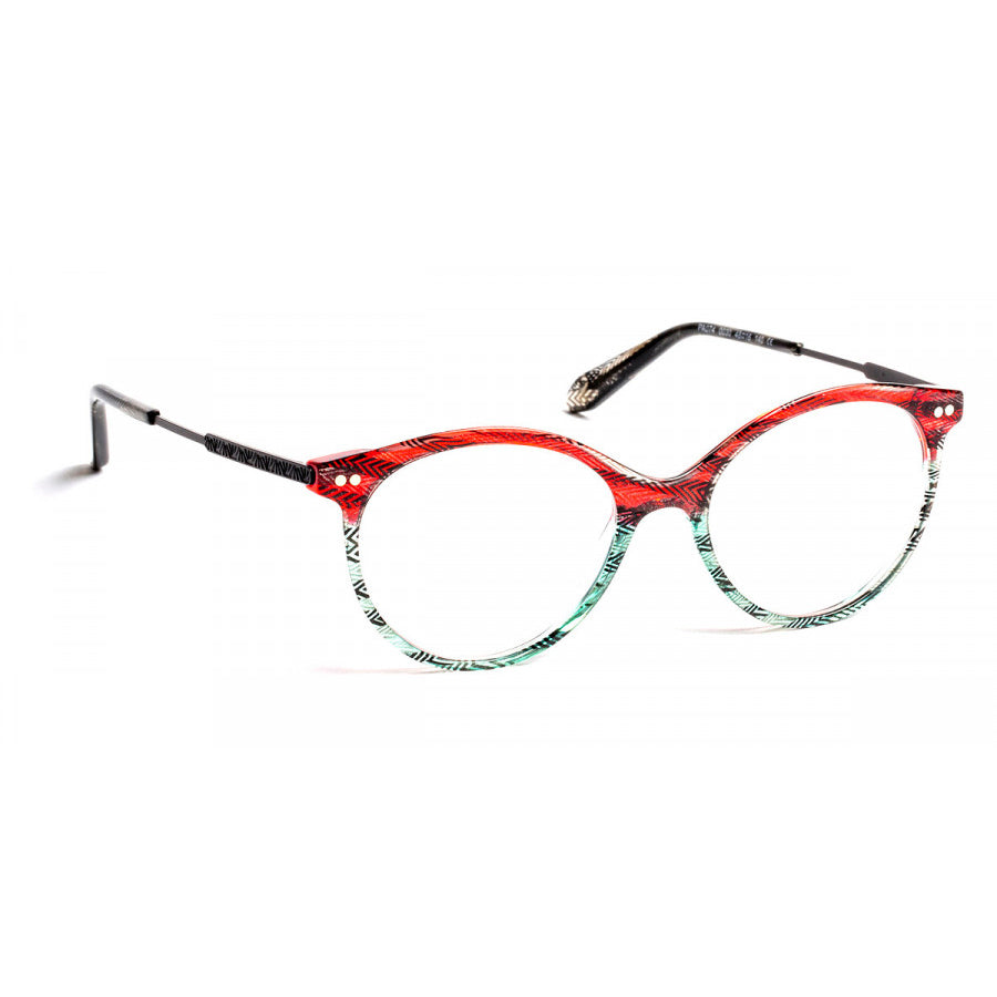 J.F. REY PETITE PA074 0030 NOIR TRAVAILLE ROUGE VERT 48 16 140
