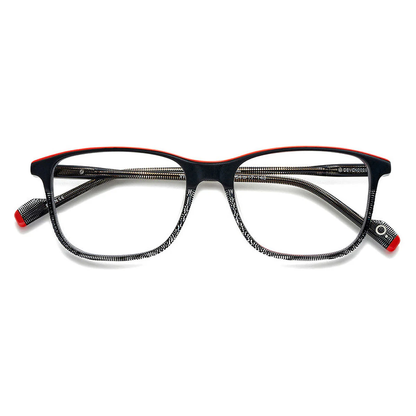 Etnia Barcelona Victor BKOG Black Orange 54mm Medium Eyeglasses