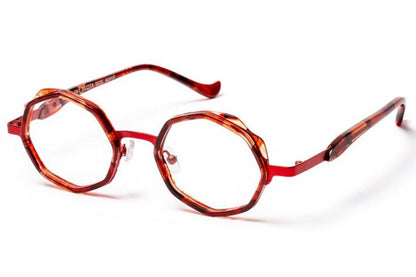 J.F. Rey BOZ Nana Black or Burgundy Red Eyeglasses