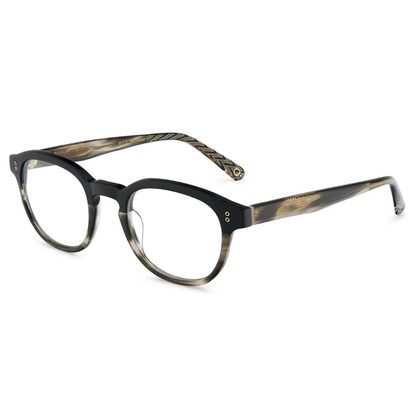 Etnia Barcelona Caproi 48O Black Eyeglasses