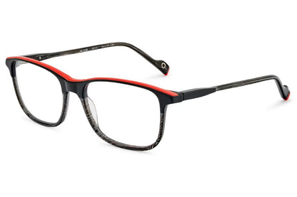 Etnia Barcelona Victor BKOG Black Orange 54mm Medium Eyeglasses