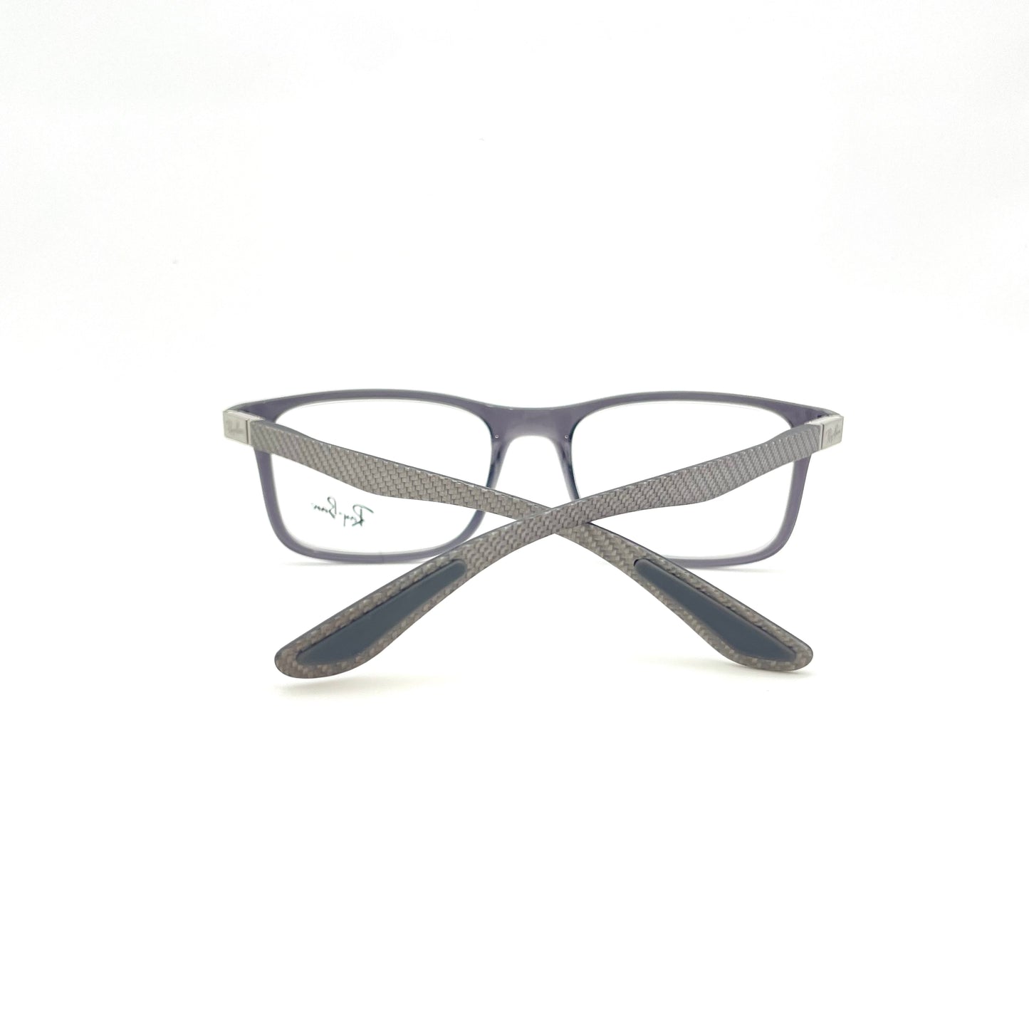 RAY-BAN RB8908  8061smoke transparent 53mm Medium carbon temple Eyeglasses