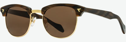 American Optical Sirmont Chocolate/Gold Sunglasses