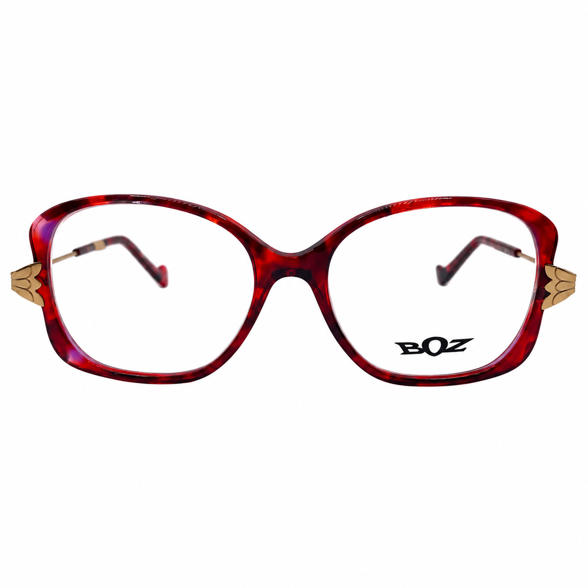BOZ manon-3070 eyeglasses front view on white background
