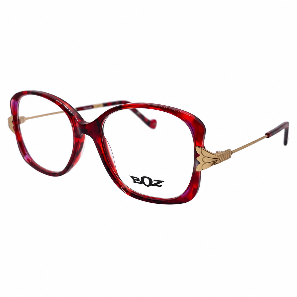 BOZ manon-3070 eyeglasses side or angled view on white background