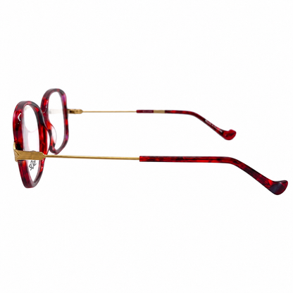 BOZ manon-3070 eyeglasses side or angled view on white background