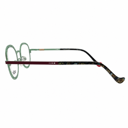 BOZ-MELODY-7045-46 eyeglasses side view on white background