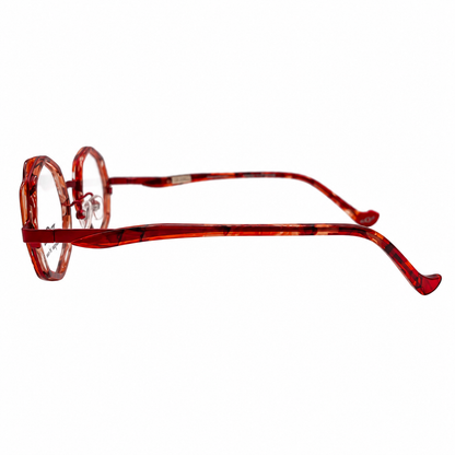 BOZ-MOON-3030-47 eyeglasses side view on white background
