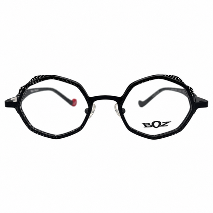 BOZ Nana 0005 Black eyeglasses front view