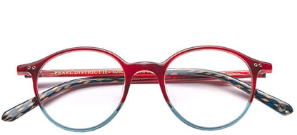 Etnia Barcelona Mission District II 47O Red Eyeglasses