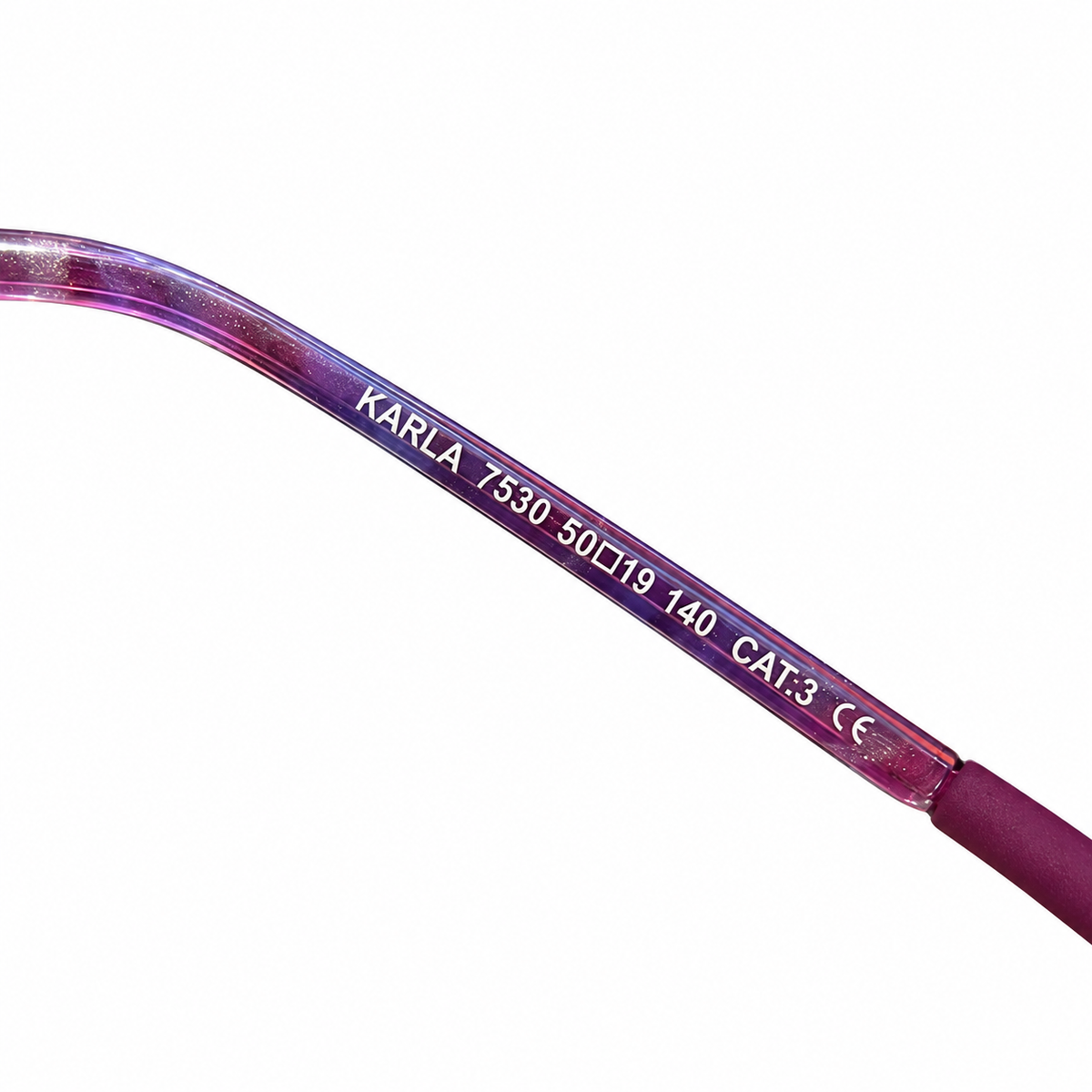 J.F. Rey BOZ Karla 7530 Plum/Red sunglasses, detail view