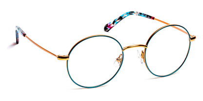 J.F. Rey Kids & Teens Party 2085 Bleu Or Satin Eyeglasses